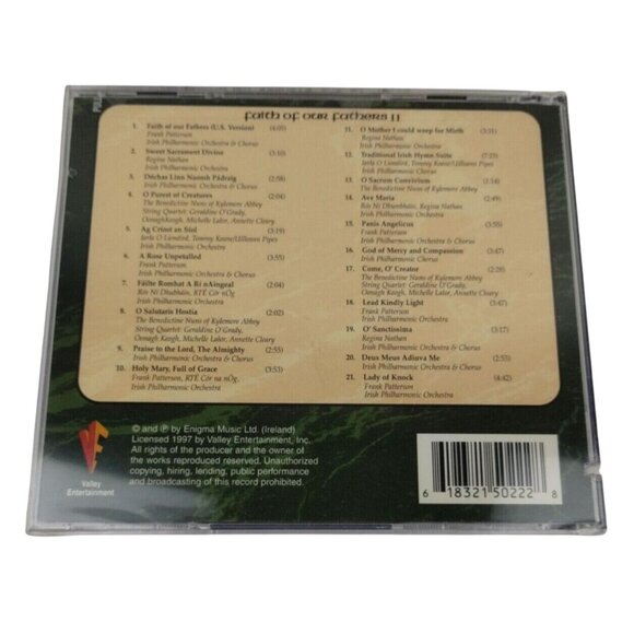 Faith Of Our Fathers II CD Classic Religious Anthems Of Ireland With Hymn Bookle - Picture 2 of 4